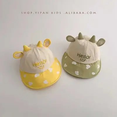Baby Unicorn Hat with Sun Shade for Kids