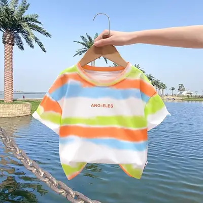 Boys Tie-Dye Cotton T-Shirt Summer 2025