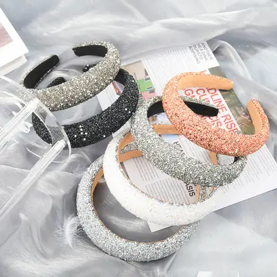 Starry Sky Full Diamond Pearl Headband for Women
