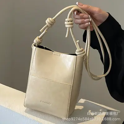 Pink Leather Crossbody Bag for Women 2026