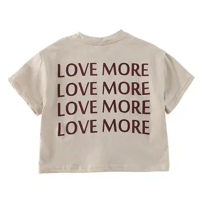 Girls Pure Cotton Summer T-Shirt Loose Fit 2026
