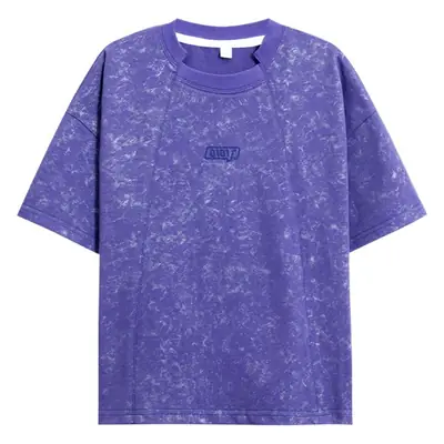 Boys Loose T-Shirt Black Patterned 2024 Summer