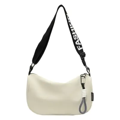Women Crossbody Bag Cream Nylon 2024 New