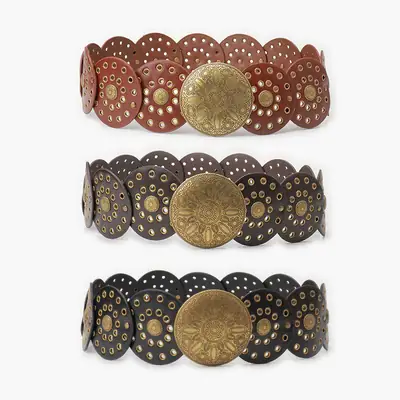 Cool Hollow-out Carved Belt for Women