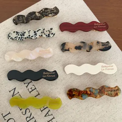 Women's Acetic Acid Hairpin Clip 2024 New Style