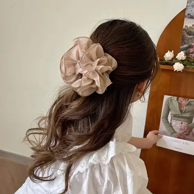 New Style Silk Yarn Hairpin for Women