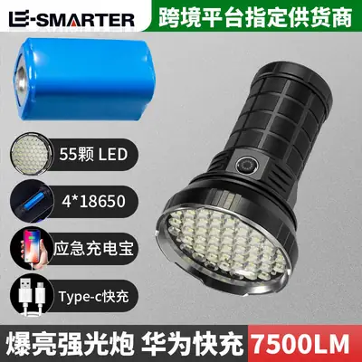 6500LM Laser Flashlight with Type-C Charging