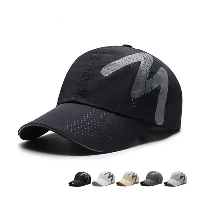 Men & Women Reflective Printed Mesh Baseball Caps