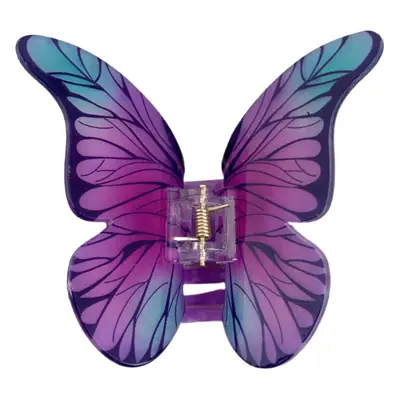 Purple Butterfly Hair Clip for Girls