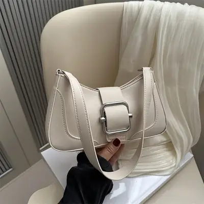 2024 Women's Black Crossbody Bag Niche Design