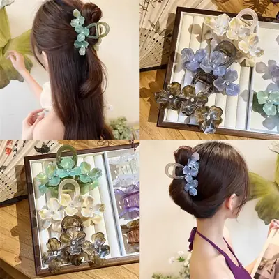 Fairy Flower Hair Clip Large Spring Summer New
