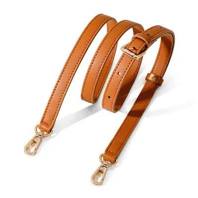 Tan Leather Crossbody Strap for Women