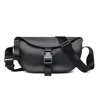 Black Crossbody Bag for Men Women Lightweight College Student