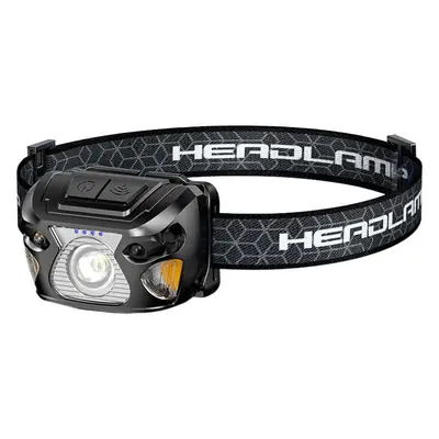 LED Headlamp with Digital Display 100lm Outdoor Use