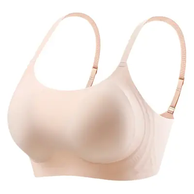 Fixed Cup Non-Rimless Push Up Bra Women