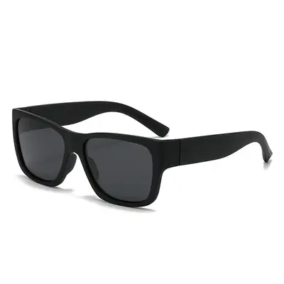 Black Polarized Sunglasses for Men Women Travel Driving Outdoor