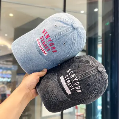 Korean-style Embroidered Letter Cap Sandals for Men Women