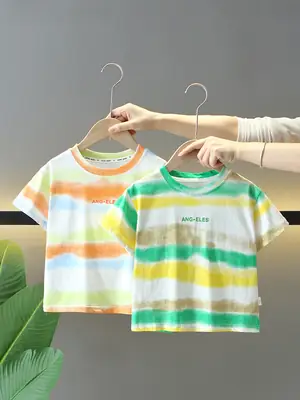 Baby Striped T-Shirt for Boys Summer 2026