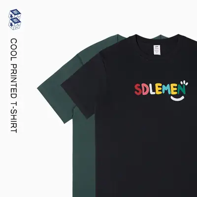 Men's 2024 Summer T-Shirt SDEMIN Just Fine Sdemnction