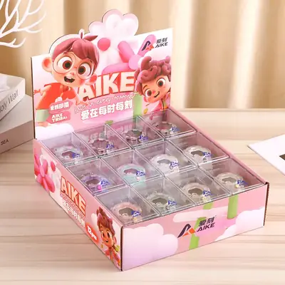 Kids Digital Watches Clear Plastic Colorful Waterproof