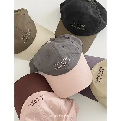 Women Korean Style Baseball Cap Lightweight Quick-Drying
