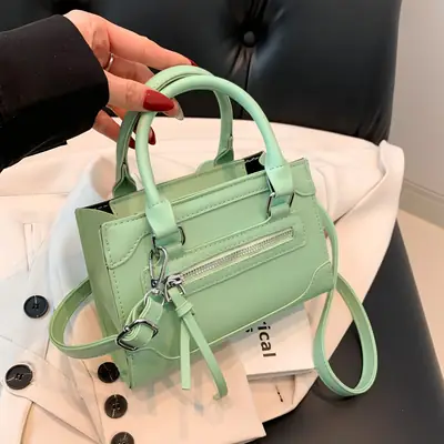 Pink High-End Women's Shoulder Bag 2024 Spring New