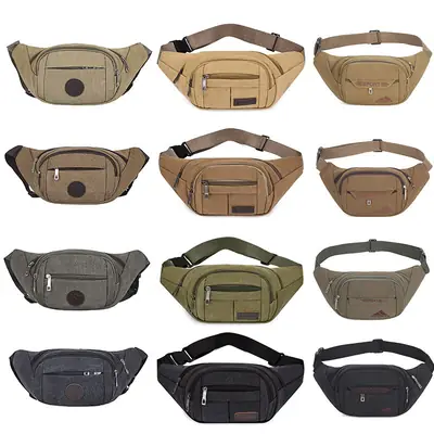 Men's Camo Waist Bag for Work & Outdoor Use