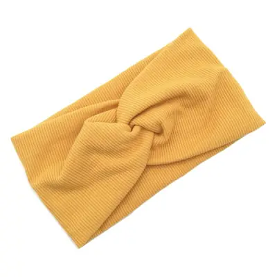 Brown Cotton Hair Band Thread for Women