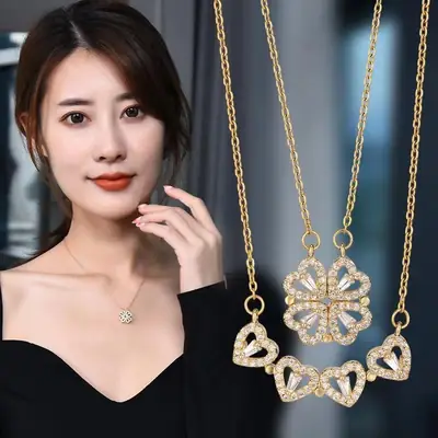 New Cross-border Heart-to-heart Women's Necklaces