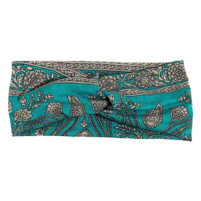 European Exaggerated Retro Print Headband for Women