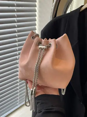 Mini Bag 2026 Summer High-End Chain Tassel Bucket