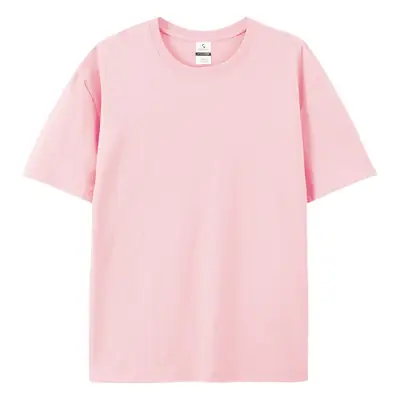 220g Combed Cotton Crew Neck T-Shirt for Men