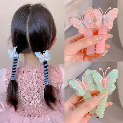 Butterfly Hair Band for Girls with Embroidered Design