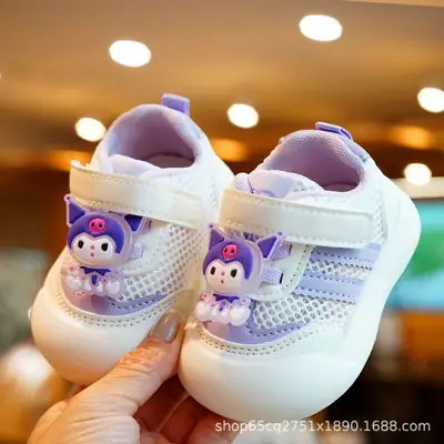 Toddler Sandals Pink Pig Design 1-2Yr Non-Slip
