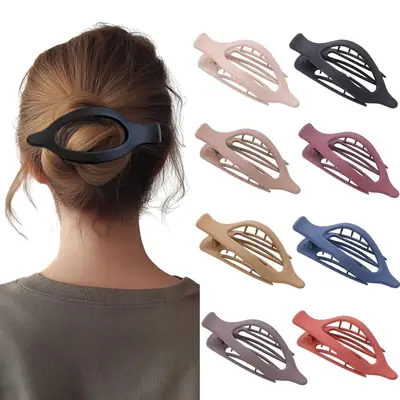 Frosted Oval Hairpin for Volume & Multi-plate Use