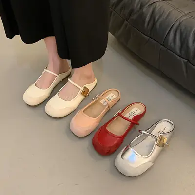 Birkenstock Flats Slippers Summer 2025 Retro Thick Soled