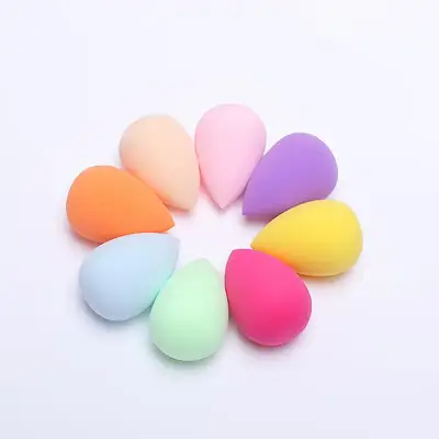 Pink Makeup Beauty Sponge Water Drop Gourd Shaped Non-Latex