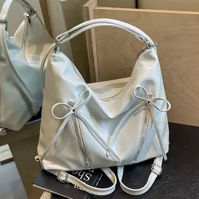 Women's Elegant Bow Bow Backpack Shoulder Bag