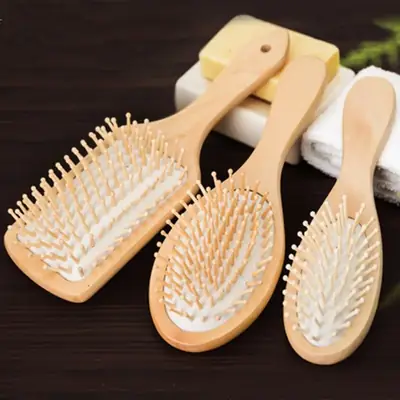 Wooden Hair Brush for Anti-Static Massage Comb 22cm