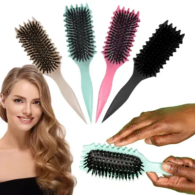 Women's Hair Brush with 25cm Bristles for Long Hair Styling