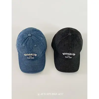 Blue Denim Brooklyn Men's Baseball Cap