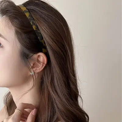 Women Acetate Hair Band Sunglasses 2024 New Style