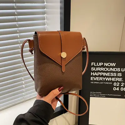Soft Leather Vintage Crossbody Bag for Women 2024 Spring Summer