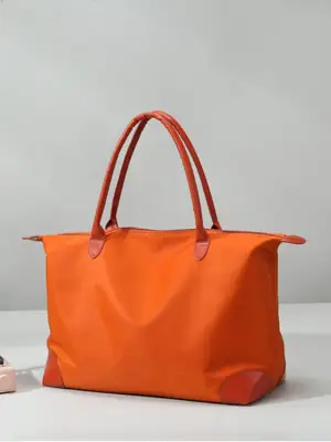 Green Large Capacity Travel Bag with Handles