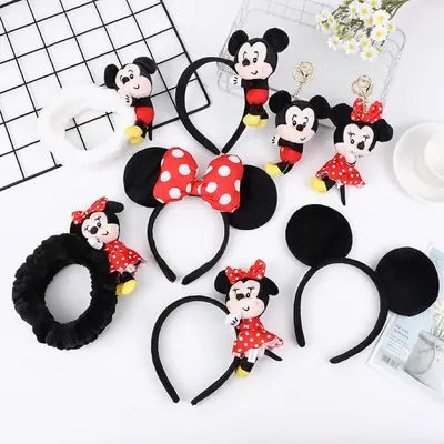 Minnie Mouse Hair Bands Bow Headband Set for Girls