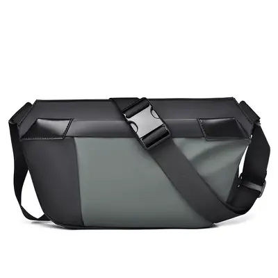 Men's Korean Style Crossbody Bag Black Grey All-match