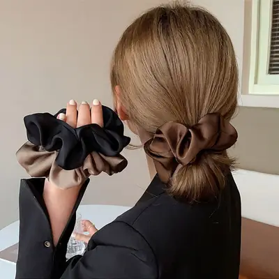 Feeling Satin Hair Ring for Women's Marubeni Headwear