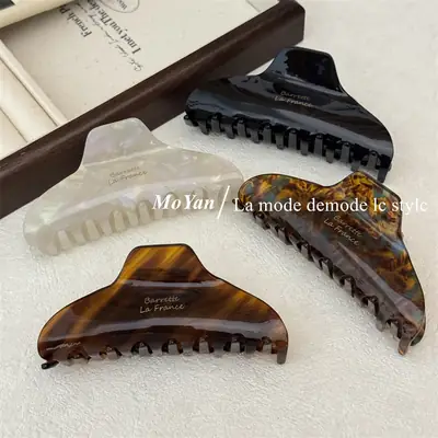 Elegant Acetic Acid Hair Clip for Women