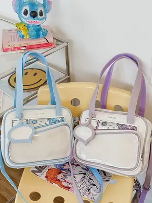 Japanese Small Crossbody Bag for Girls Students Multi Color