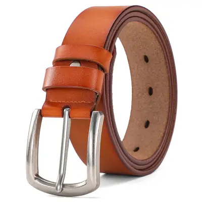 New Men's Antique Leather Buckle Belt Foreign Trade